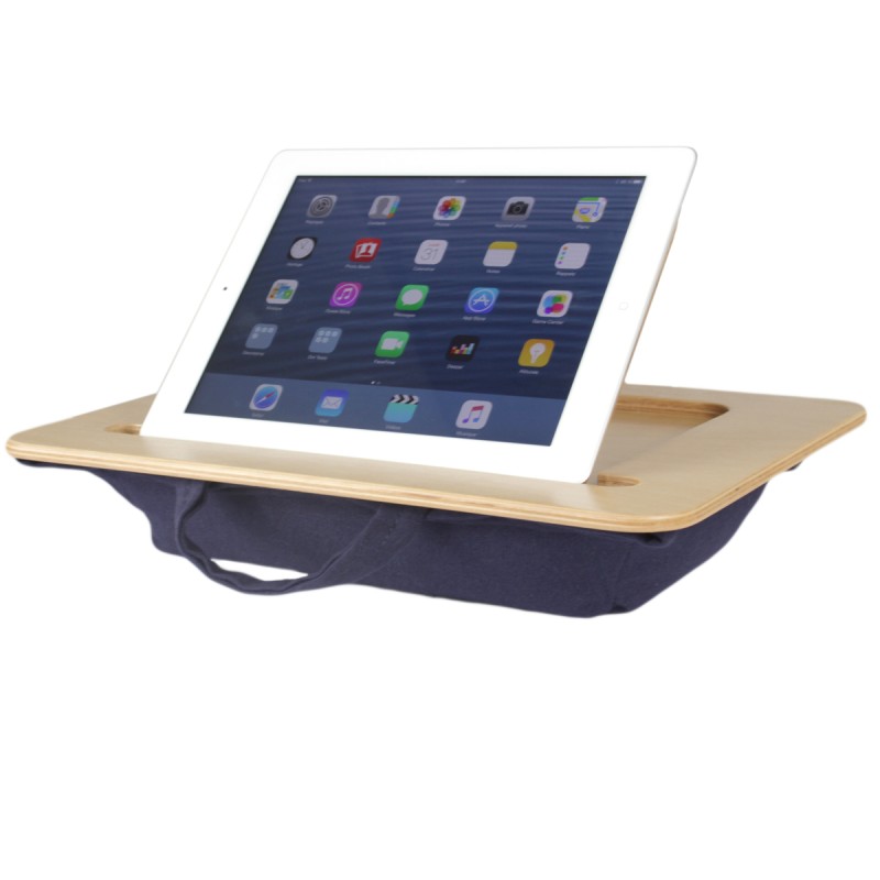 PadTopper Navy - Support iPad & Tablettes lit