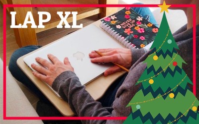 LapTopper XL: Le Cadeau de Noël Parfait pour les Travailleurs Nomades